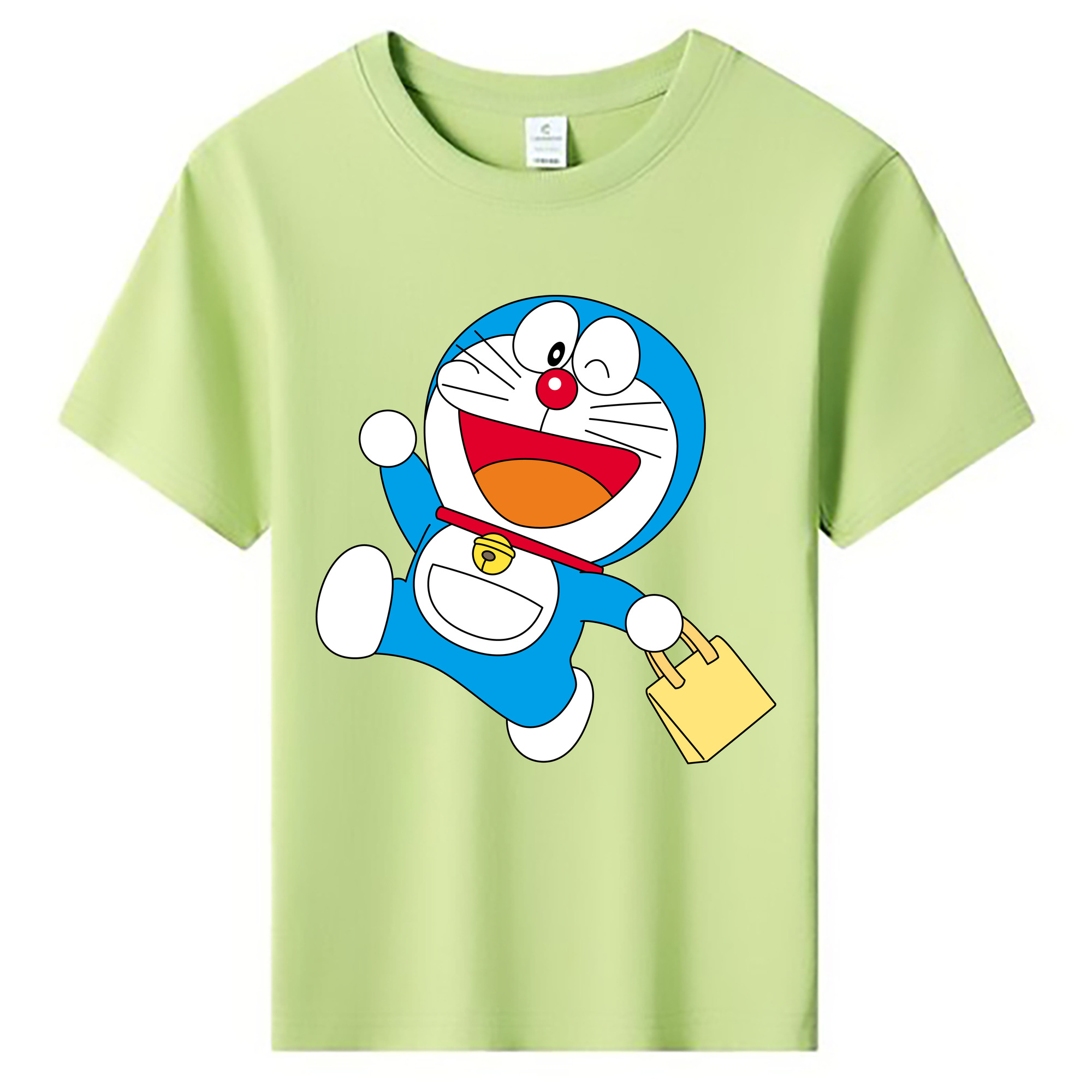 （画像用） ドラえもん Doraemon 綿100％キッズTシャツ（フロントプリント）